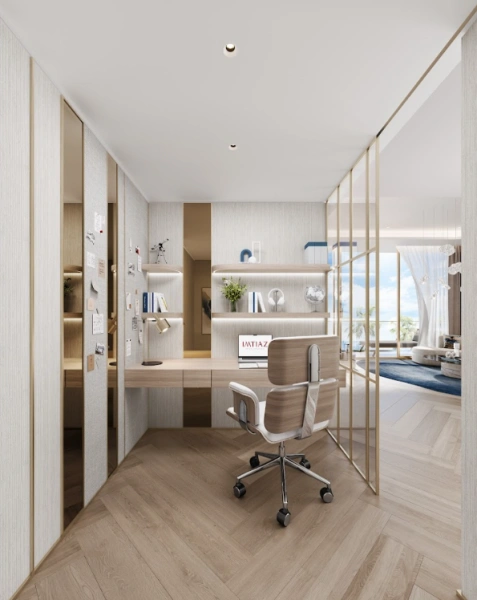 Luxuriöse 2-Zimmer Wohnung mit Ferienanlagen-Stil-Leben.