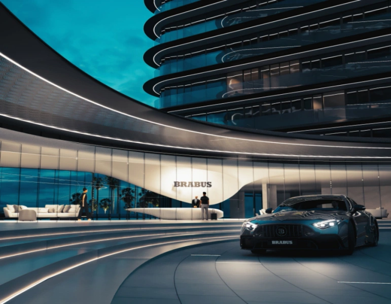 Stilvolle Vier-Zimmer-Wohnung mit modernem Design