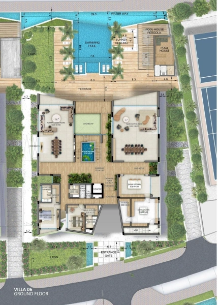 Ultra-Luxus-Villa mit 7 Schlafzimmern in der Altissima-Gemeinde, Al Barari