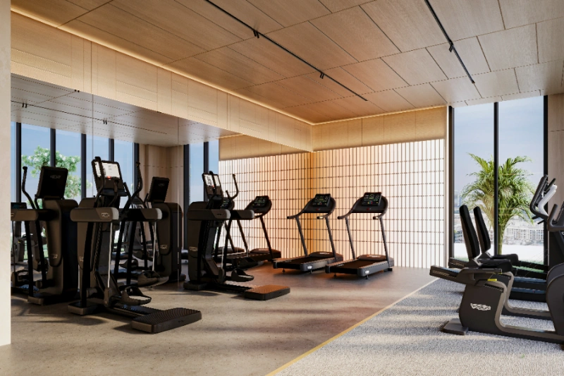 Stilvolles Ein-Zimmer-Apartment mit modernem Design