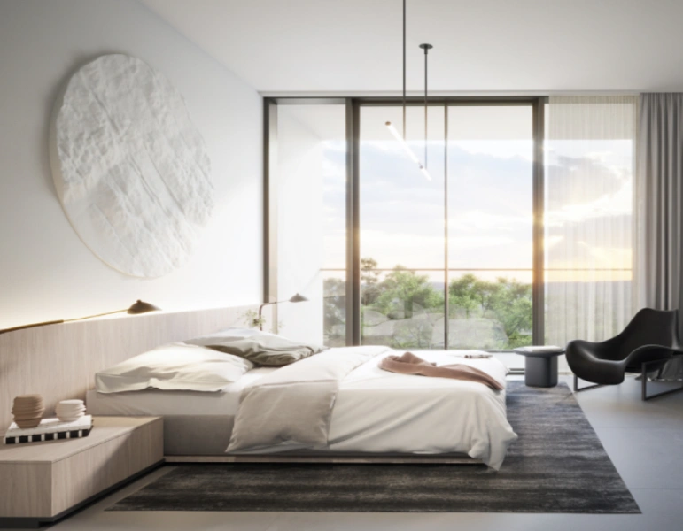 Stilvolle Zwei-Zimmer-Wohnung mit modernem Design