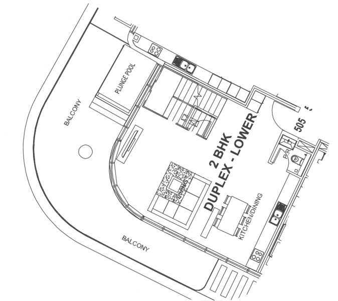 Luxuriöses Wohnen am Strand mit Eleganz - atemberaubendes 2-Schlafzimmer-Duplex-Apartment