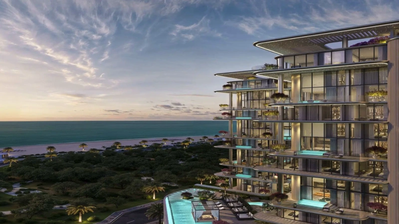 Luxuriöses Wohnen am Strand mit Eleganz - atemberaubendes 2-Schlafzimmer-Duplex-Apartment