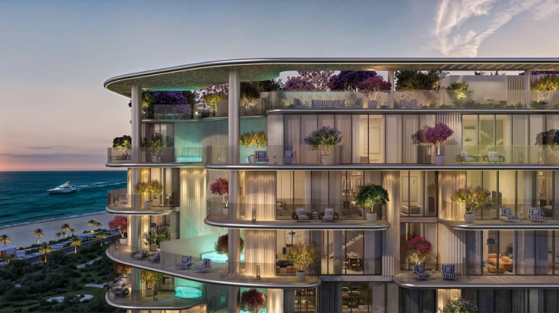 4-Zimmer-Apartment mit eigenem Pool auf dem Balkon: Strandnähe, Eleganz, Luxus pur!