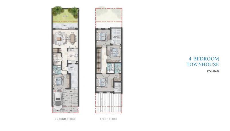 Geräumige 4BR Townhouse Bald verfügbar mit großen Annehmlichkeiten!