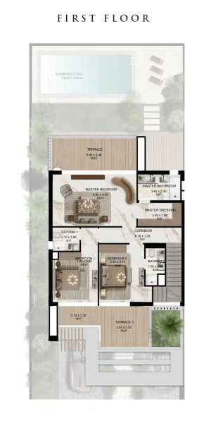 Elegante Luxusvilla am Strand mit 3 Schlafzimmern - Leben direkt am Meer!