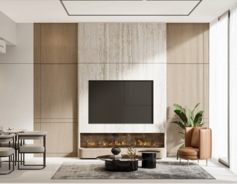 Stilvolle Villa mit zwei Schlafzimmern, privatem Pool und modernem Design