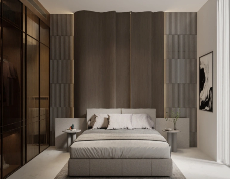 Stilvolle Villa mit zwei Schlafzimmern, privatem Pool und modernem Design