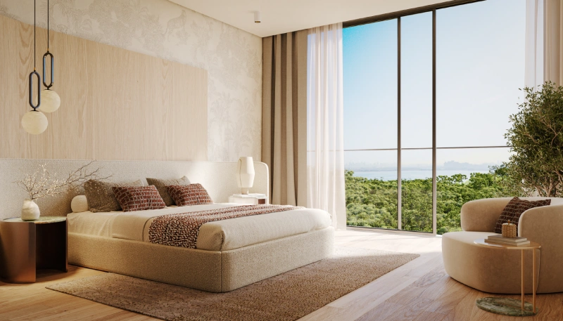 Luxuriöse 3-Zimmer-Wohnung mit Zimmermädchen und eigenem Bad, Resort-ähnliches Wohnen,