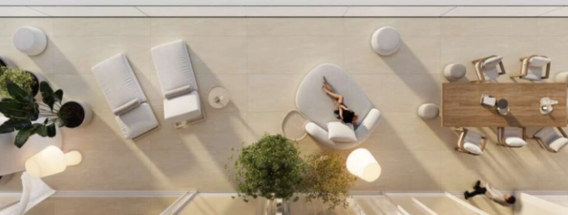 Exklusive 3-Zimmer Luxuswohnung mit Personalzimmer und eigenem Bad, luxuriösem Wohnen und Meerblick