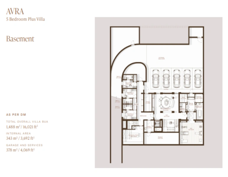 Luxurious Five Bedroom Apartment with Modern Design in Prime Location