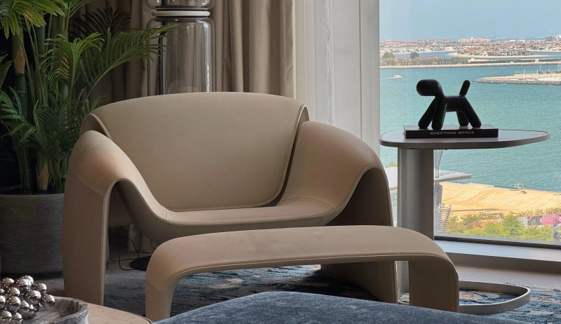 Exklusive Hochgeschosswohnung mit atemberaubender Aussicht auf Bluewaters Island