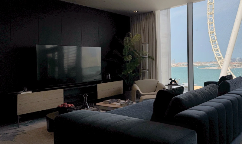 Exklusive Hochgeschosswohnung mit atemberaubender Aussicht auf Bluewaters Island