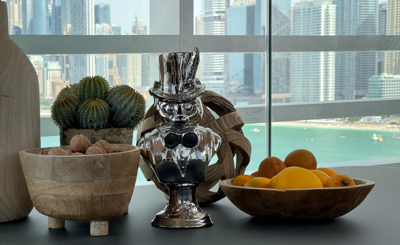 Exklusive Hochgeschosswohnung mit atemberaubender Aussicht auf Bluewaters Island