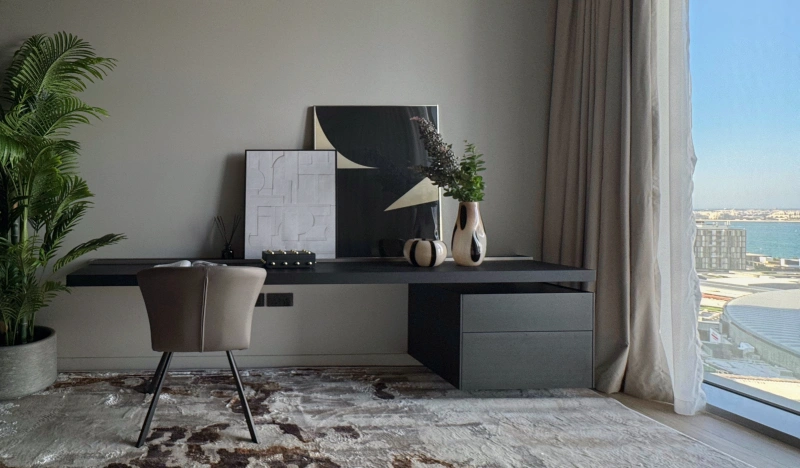 Exklusive Hochgeschosswohnung mit atemberaubender Aussicht auf Bluewaters Island