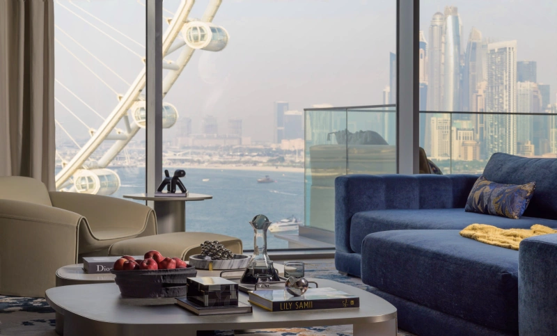 Exklusive Hochgeschosswohnung mit atemberaubender Aussicht auf Bluewaters Island