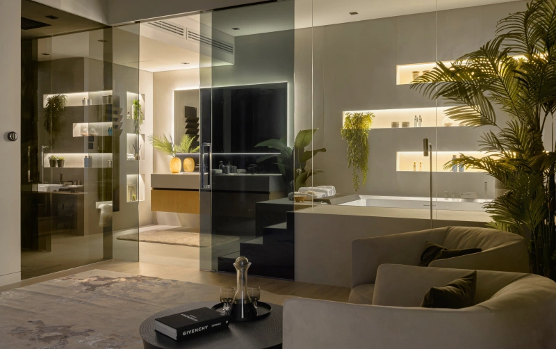 Exklusive Hochgeschosswohnung mit atemberaubender Aussicht auf Bluewaters Island