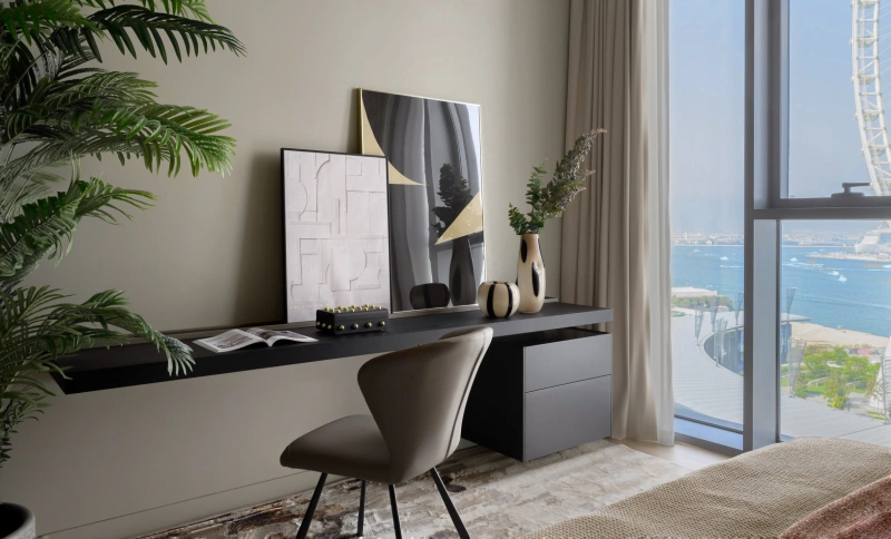 Exklusive Hochgeschosswohnung mit atemberaubender Aussicht auf Bluewaters Island