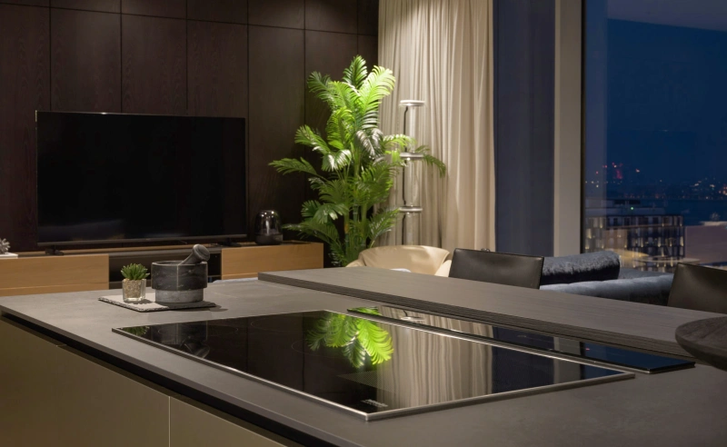 Exklusive Hochgeschosswohnung mit atemberaubender Aussicht auf Bluewaters Island