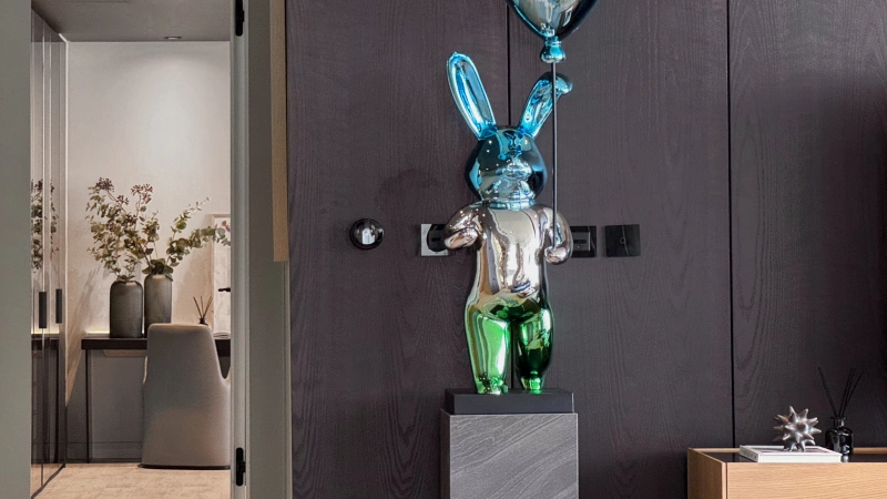 Exklusive Hochgeschosswohnung mit atemberaubender Aussicht auf Bluewaters Island