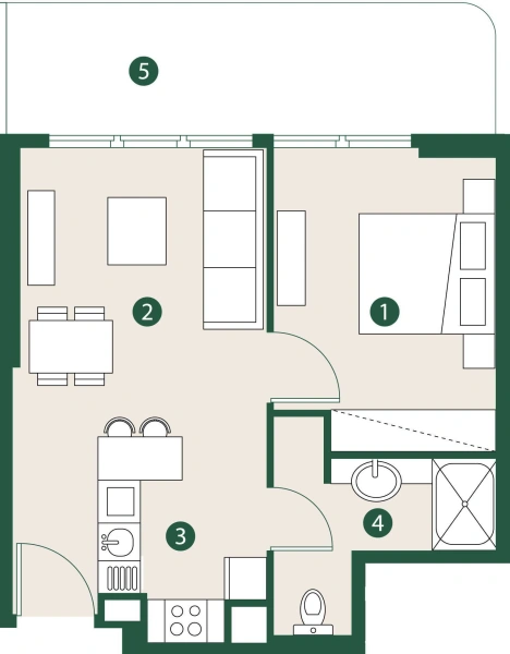 39901 - OAK YARD Residences - Apartment