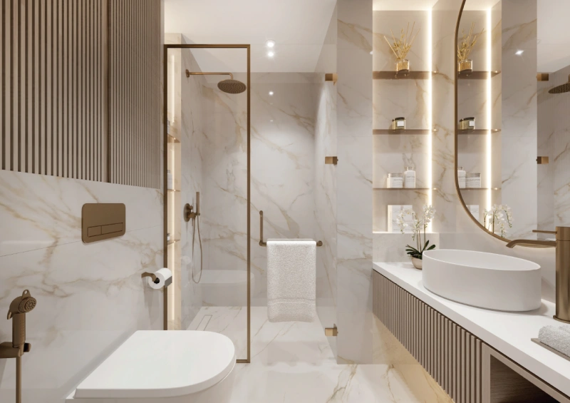 Luxuriöse 2-Zimmer Wohnung mit privatem Jacuzzi und riesigem Balkon mit Panoramablick!