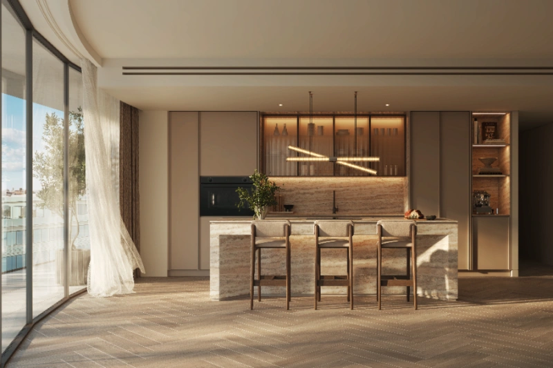 Appartement mit zwei Schlafzimmern