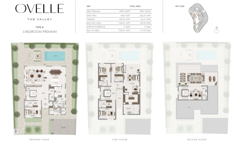 Exquisite 5-Schlafzimmer-Luxusvilla mit Premium-Ausstattung