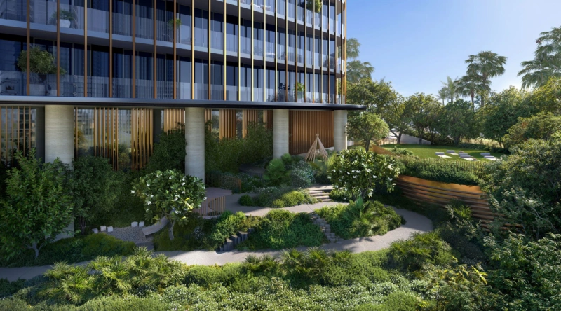 Luxuriöses 1-Schlafzimmer-Apartment in Resort-ähnlicher Umgebung