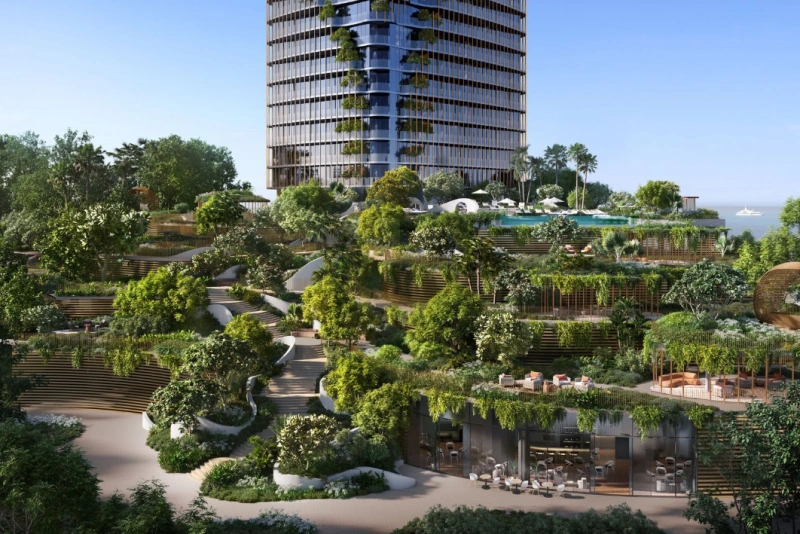 Luxuriöses 1-Schlafzimmer-Apartment in Resort-ähnlicher Umgebung