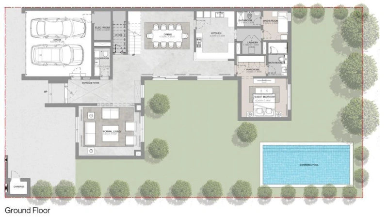 Moderne Villa mit Pool und freistehender Badewanne - Luxus pur in jedem Raum!