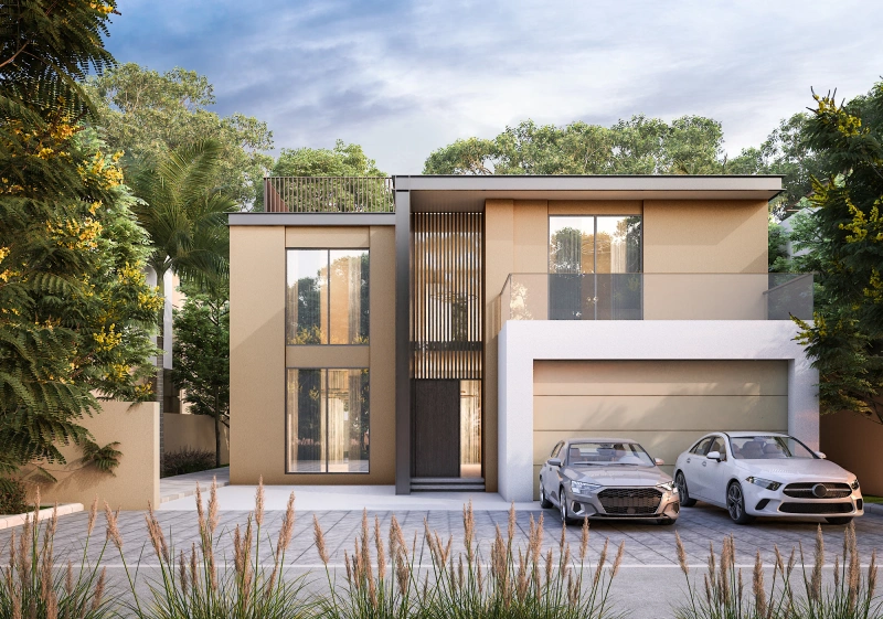 Moderne Villa mit Pool und freistehender Badewanne - Luxus pur in jedem Raum!