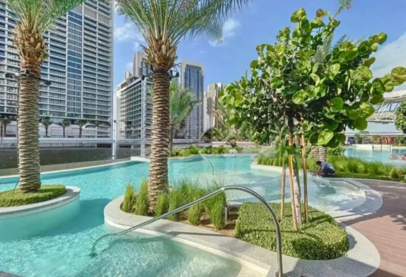 Stilvolles Ein-Zimmer-Apartment mit modernem Design