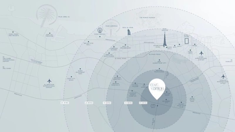 Modernes Studio mit Rooftop Pool, komplett möbliert - Ihr exklusives Zuhause in Dubai!