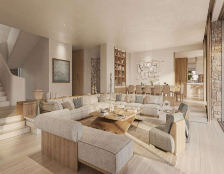 Luxuriöse Villa mit fünf Schlafzimmern und modernem Design