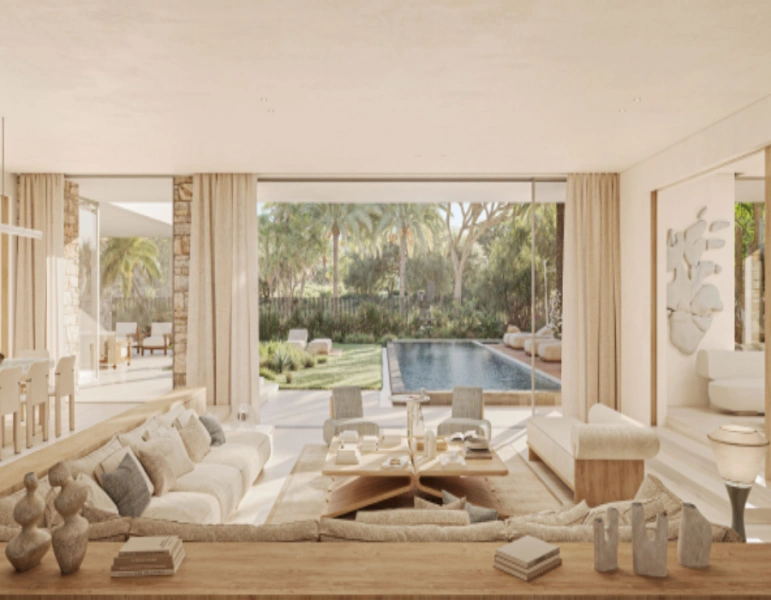 Luxuriöse Villa mit fünf Schlafzimmern und modernem Design