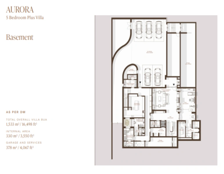 Luxuriöse Villa mit fünf Schlafzimmern und modernem Design