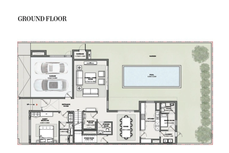 Luxuriöse Villa mit vier Schlafzimmern und modernem Design