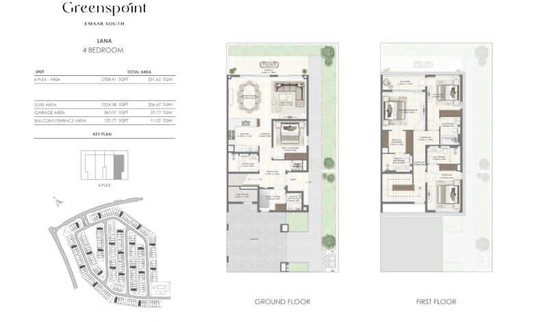 Geräumiges Stadthaus mit 4 Schlafzimmern, Personalzimmer und eigenem Bad -Moderne Eleganz & Komfort!
