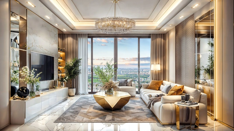 Geräumige 2-Zimmer-Wohnung mit Büro und riesigen Layout