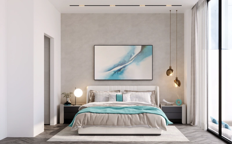 Gemütliche 1-Zimmer-Wohnung mit Poolblick