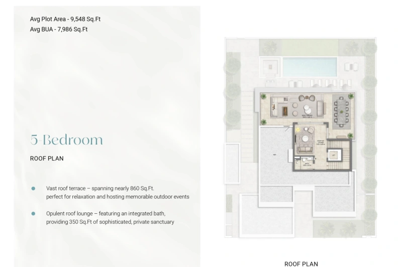 Exklusive Luxusvilla mit 5 Schlafzimmern, Privatpool & Strandzugang