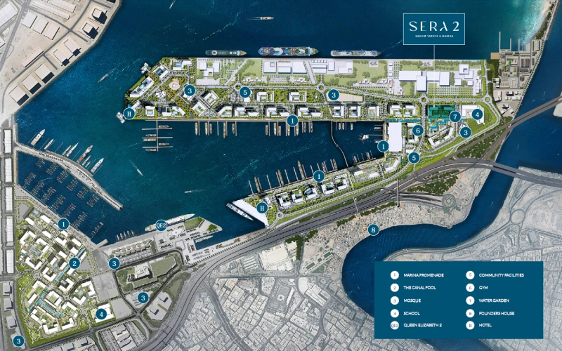 Geräumige 3-Zimmer Wohnung mit Bedienstetenzimmer und Bad, Zugang zum Strand enthalten