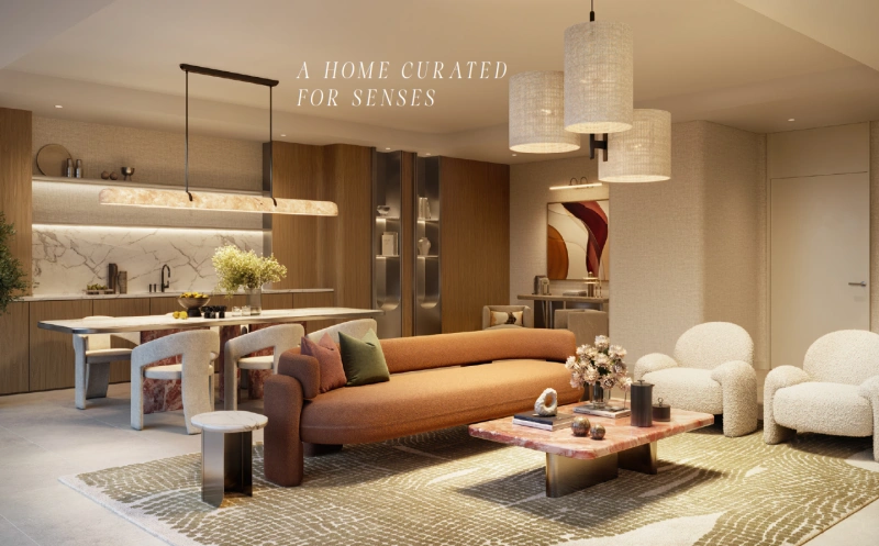 Geräumige 3-Zimmer Wohnung mit Bedienstetenzimmer und Bad, Zugang zum Strand enthalten