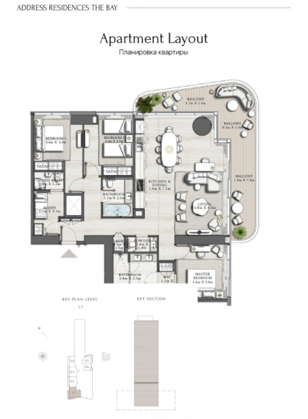 Luxuriöses 3-Zimmer-Apartment mit Hausmädchenzimmer in Top-Lage!