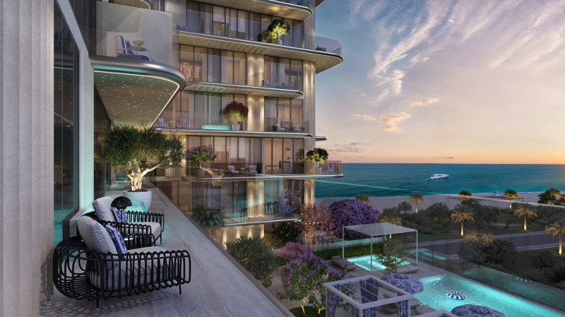 Luxuriöse 3-Zimmer-Wohnung mit privatem Pool im Balkon. Pure Eleganz & Entspannung pur!