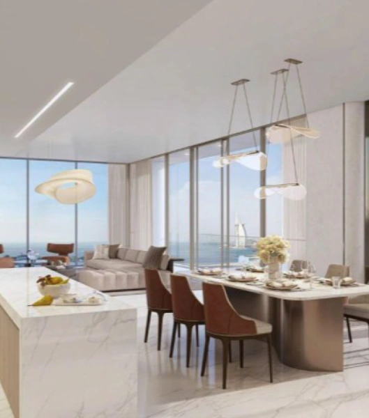 Luxuriöses Wohnen am Strand mit Eleganz in diesem 1-Schlafzimmer-Apartment