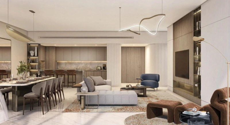 Luxuriöses Wohnen am Strand mit Eleganz in diesem 1-Schlafzimmer-Apartment