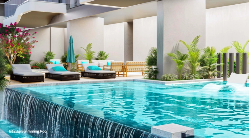 2-Zimmer-Wohnung mit Wintergarten in REEF Al Furjan