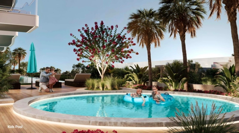 2-Zimmer-Wohnung mit Wintergarten in REEF Al Furjan